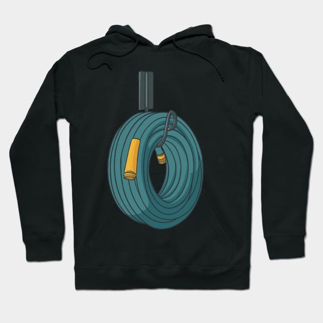 Water Hose Hoses Hoodie by fromherotozero